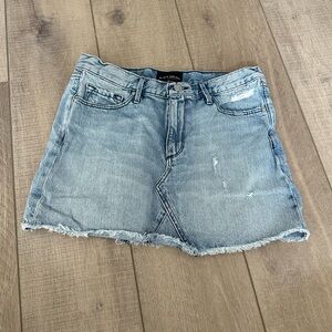 Black Orchid Denim Blue Denim Skirt in Size 25